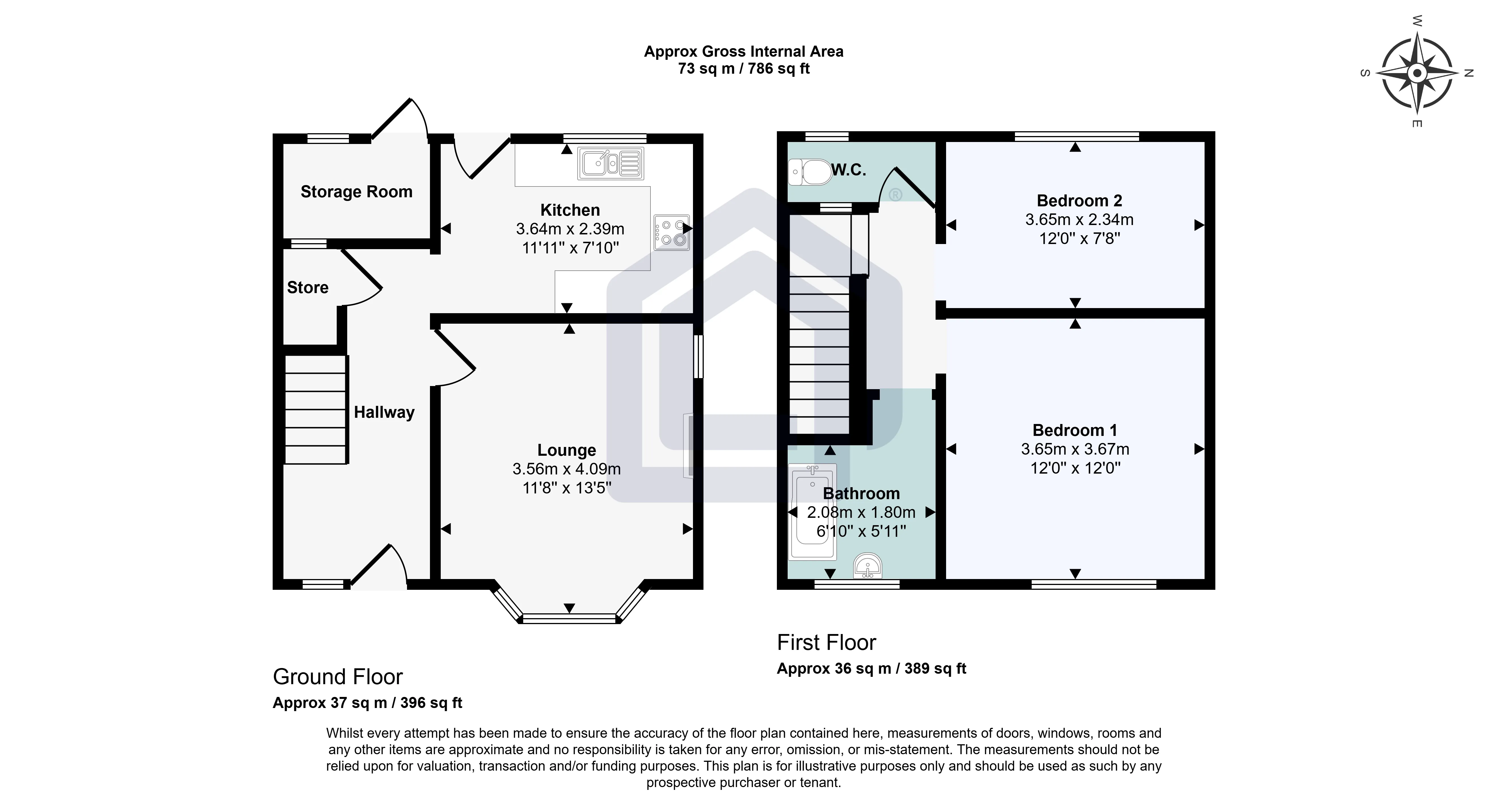 2 Bedroom Semi-Detached in Macclesfield