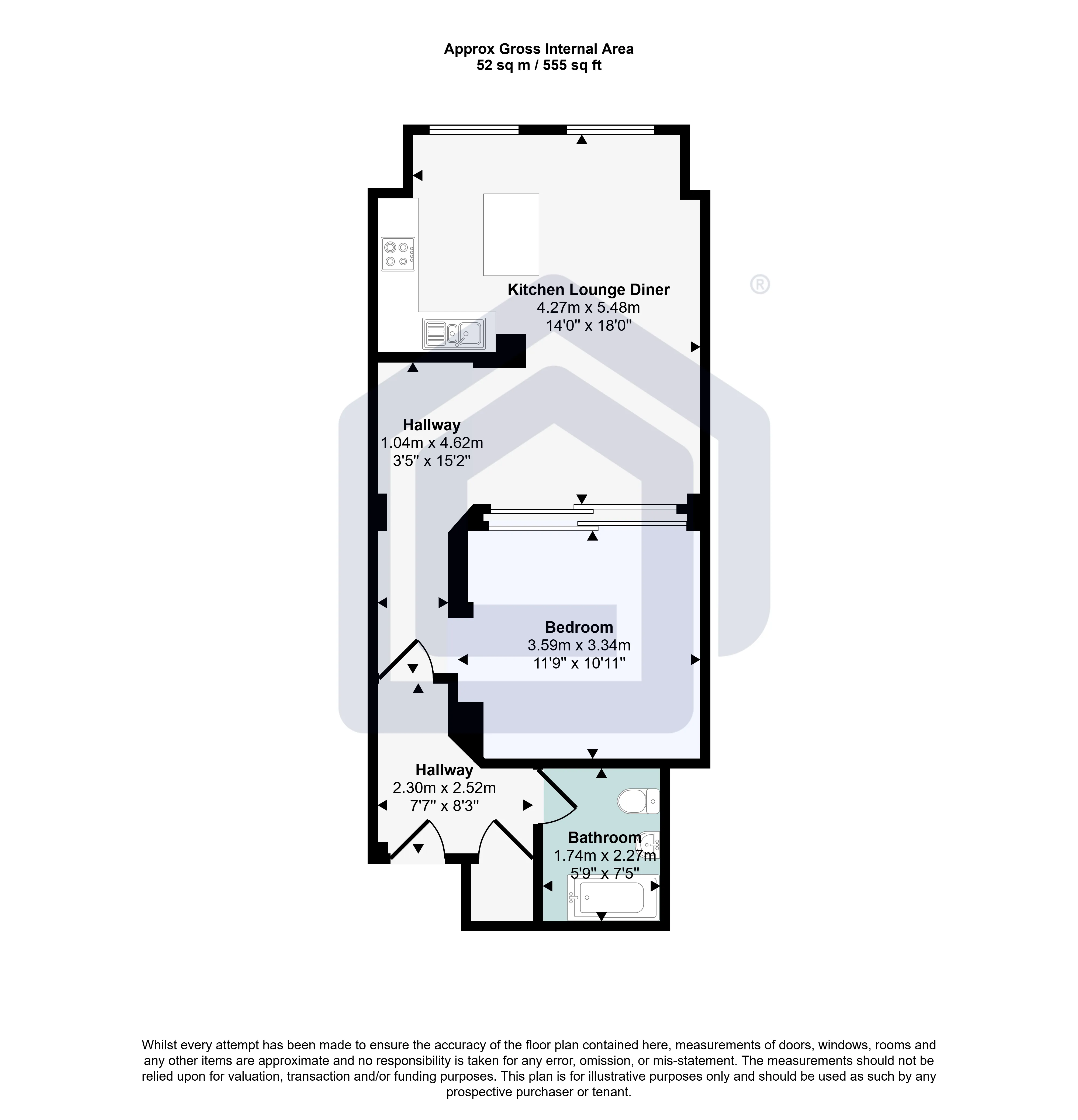 1 Bedroom Apartment in Birmingham