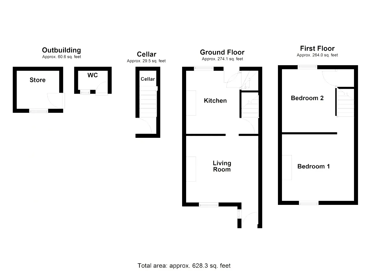 2 Bedroom Semi-Detached in Stafford