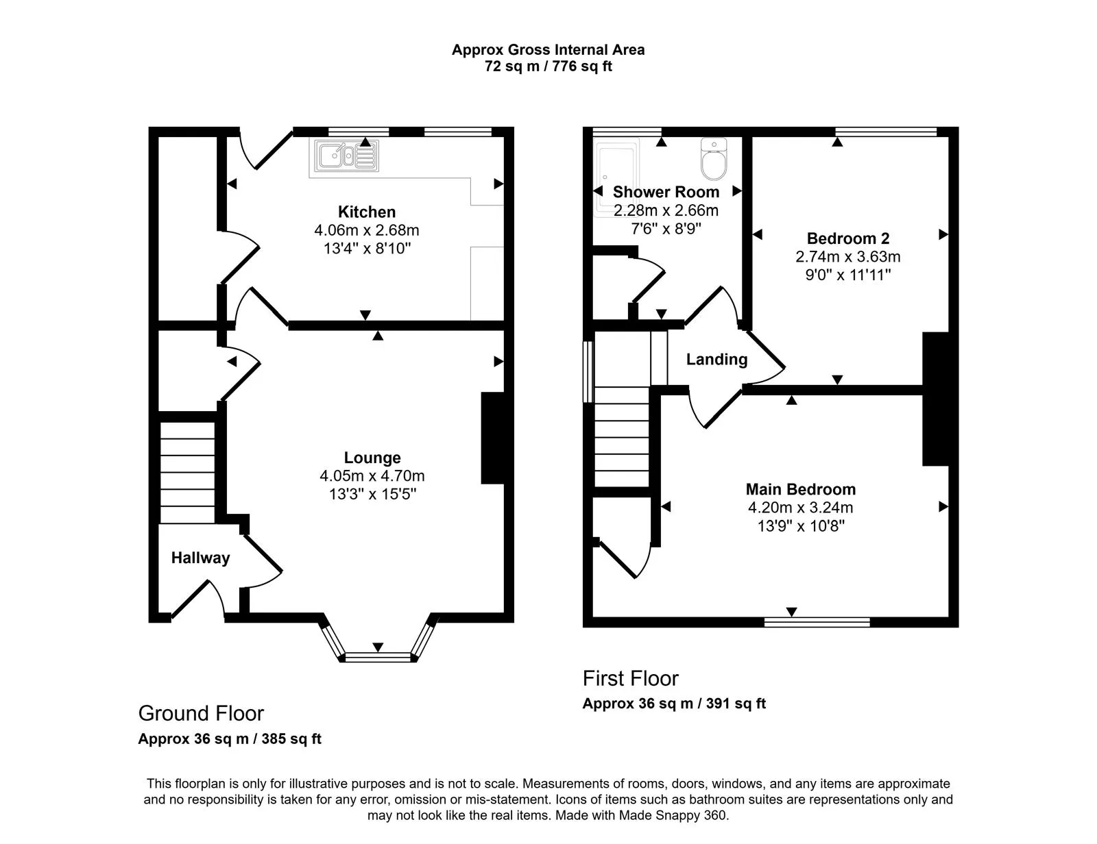 2 Bedroom Semi-Detached in Wolverhampton