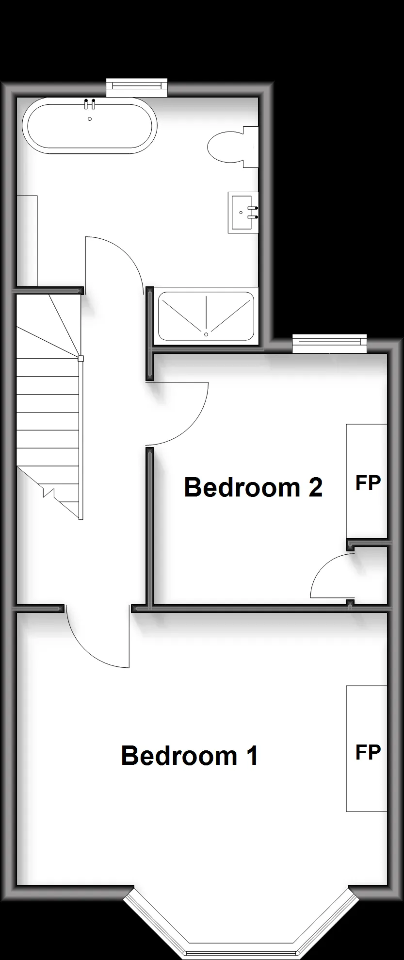 2 bed Terraced