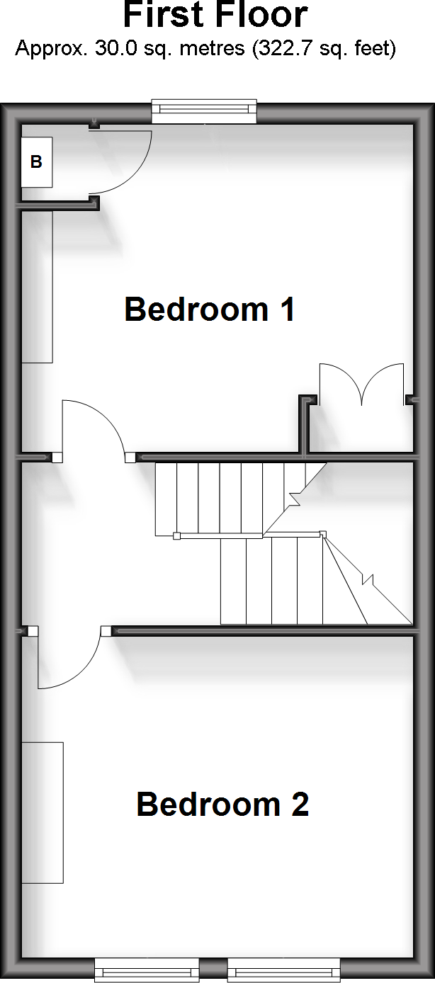 2 bed Terraced