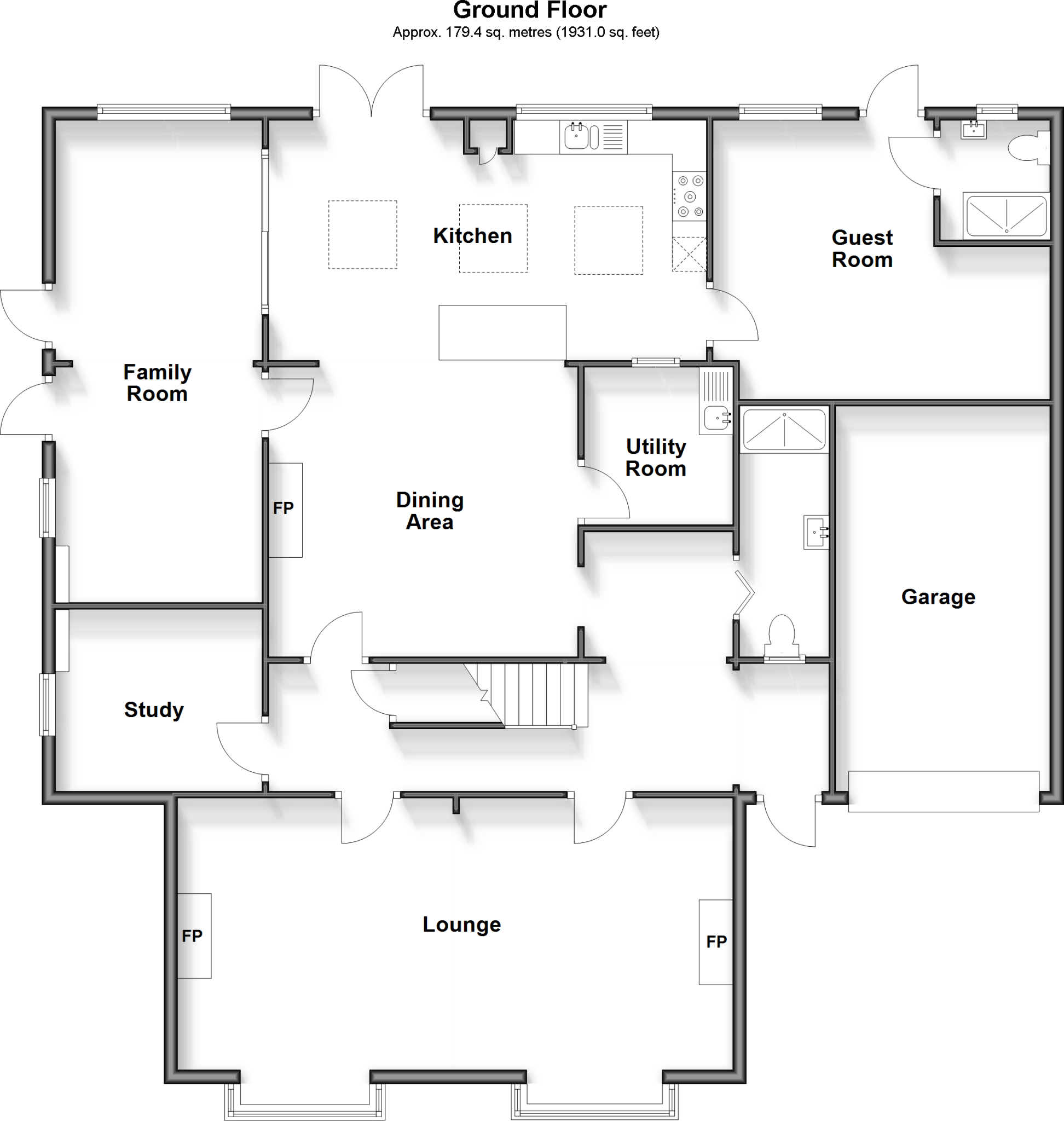 6 bed Detached