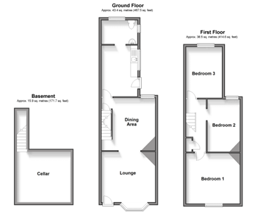 3 bed Terraced