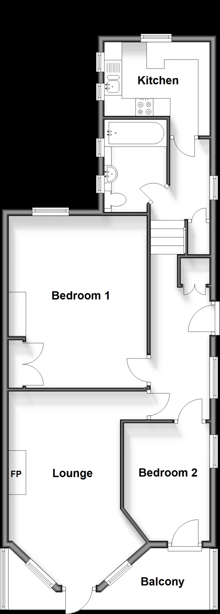 2 bed Apartment