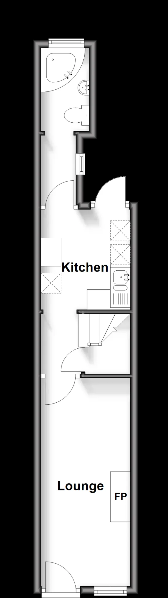 2 bed Terraced