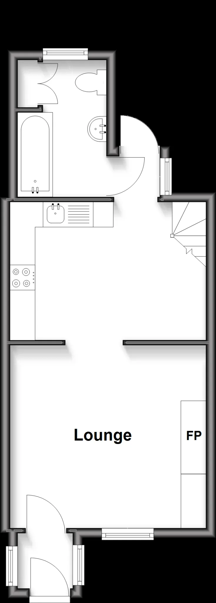 3 bed Terraced