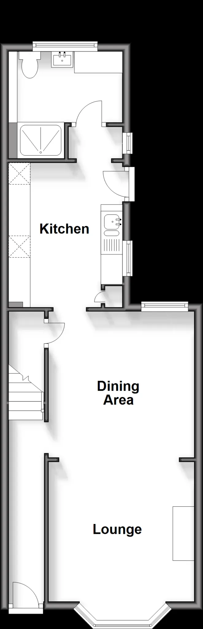 3 bed Terraced