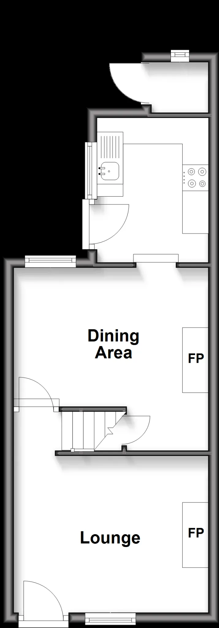 2 bed Terraced