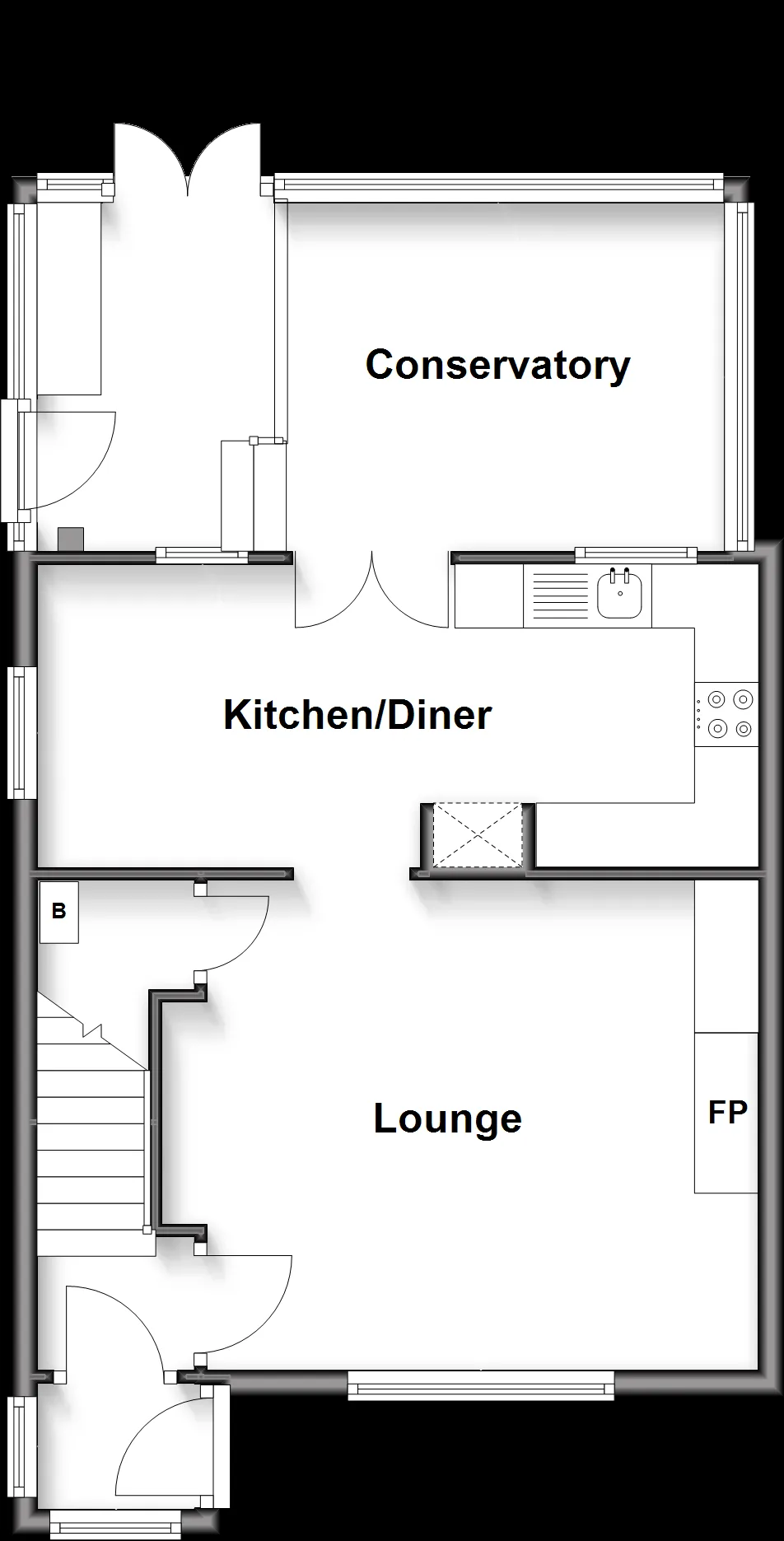 3 bed Semi-Detached