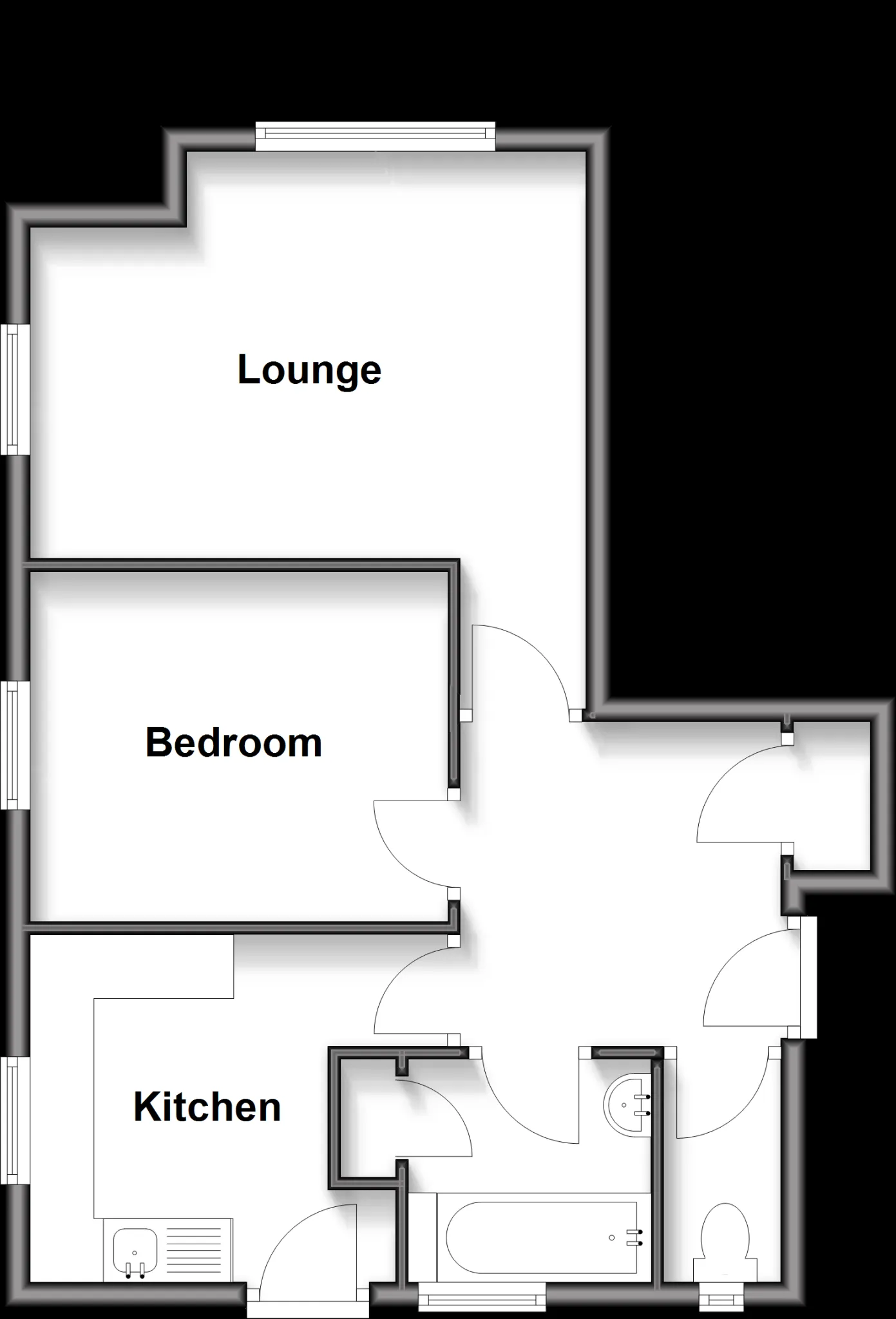 1 bed Apartment