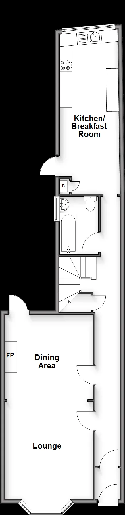 4 bed Terraced