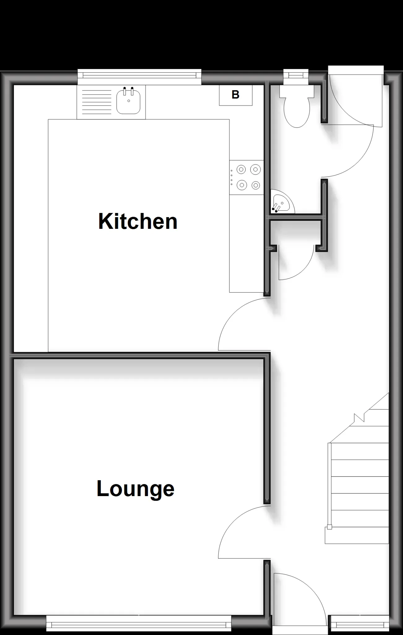 3 bed End of Terrace