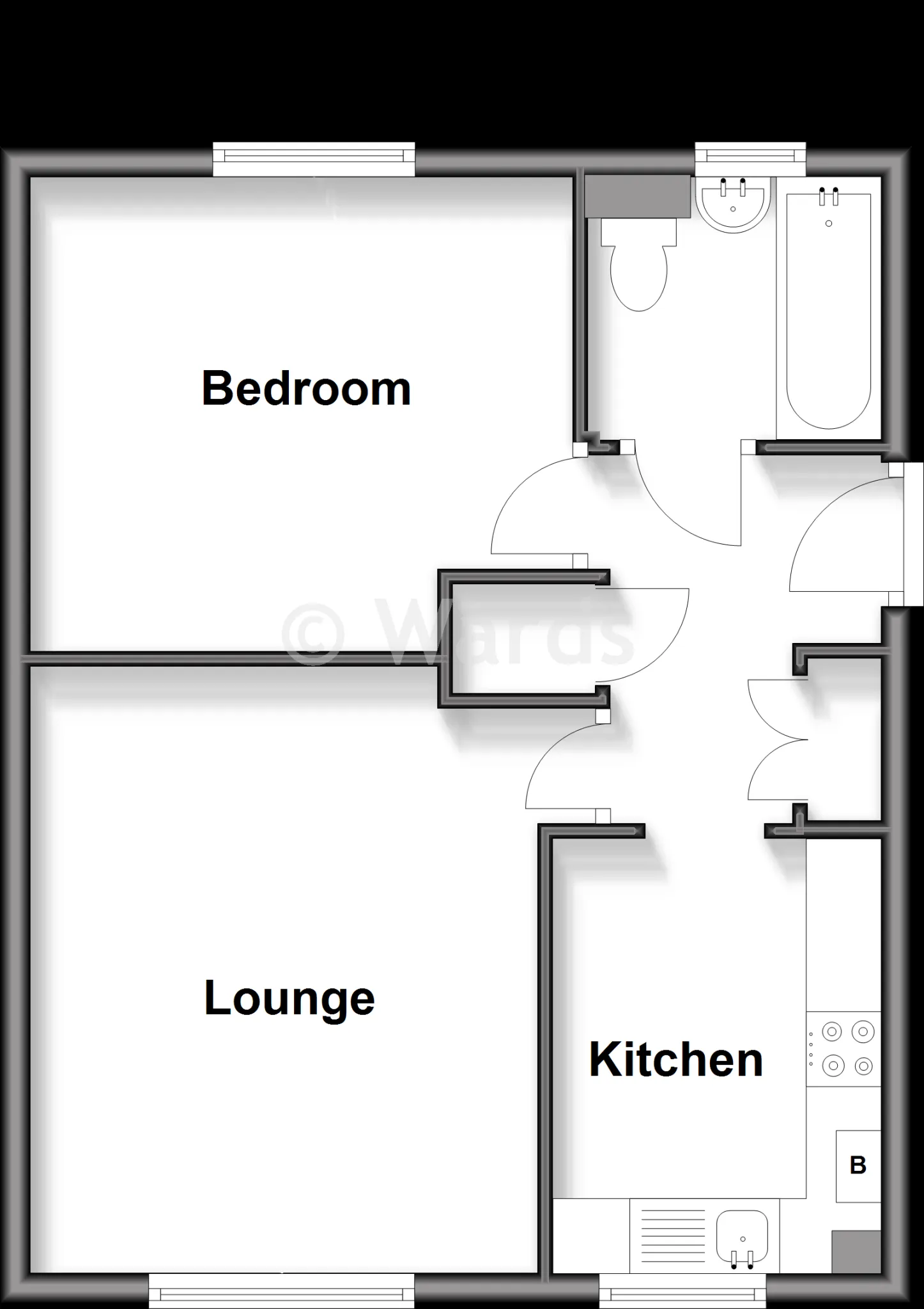 1 bed Apartment