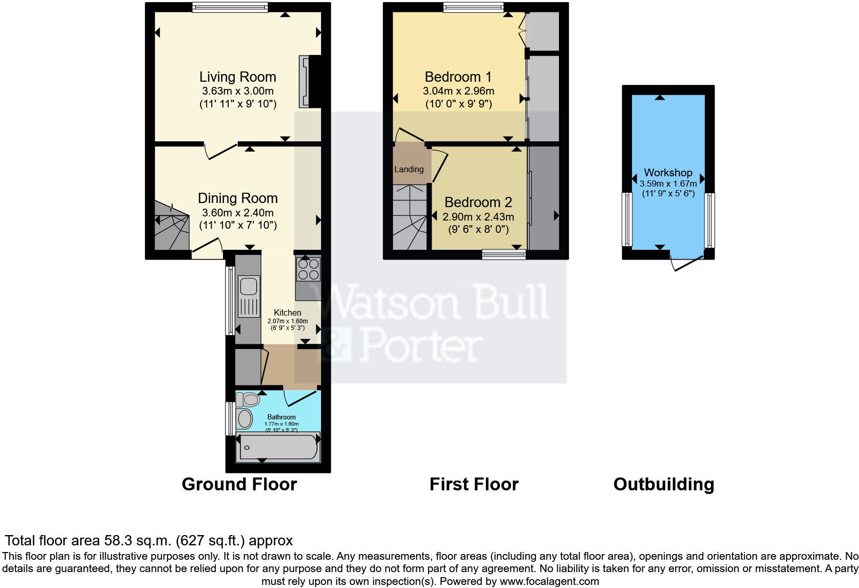 2 bed Terraced