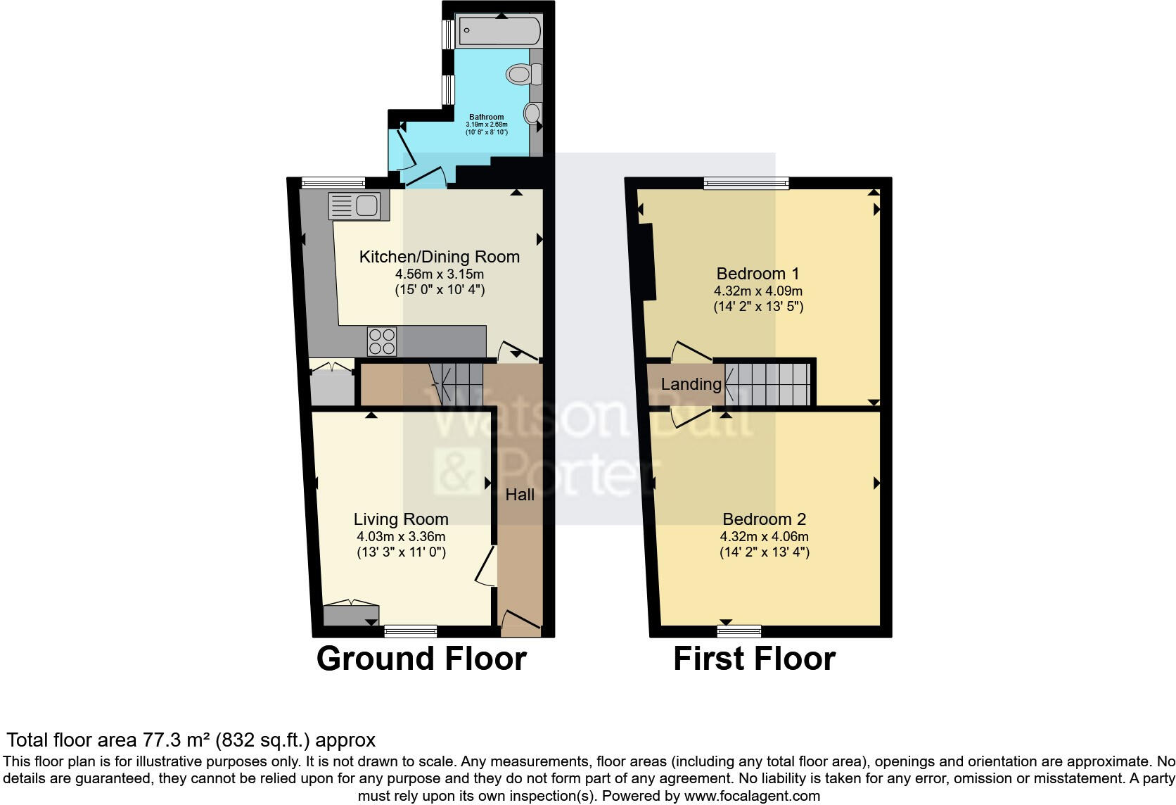 2 bed Semi-Detached