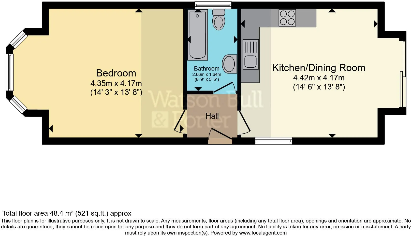 1 bed Apartment