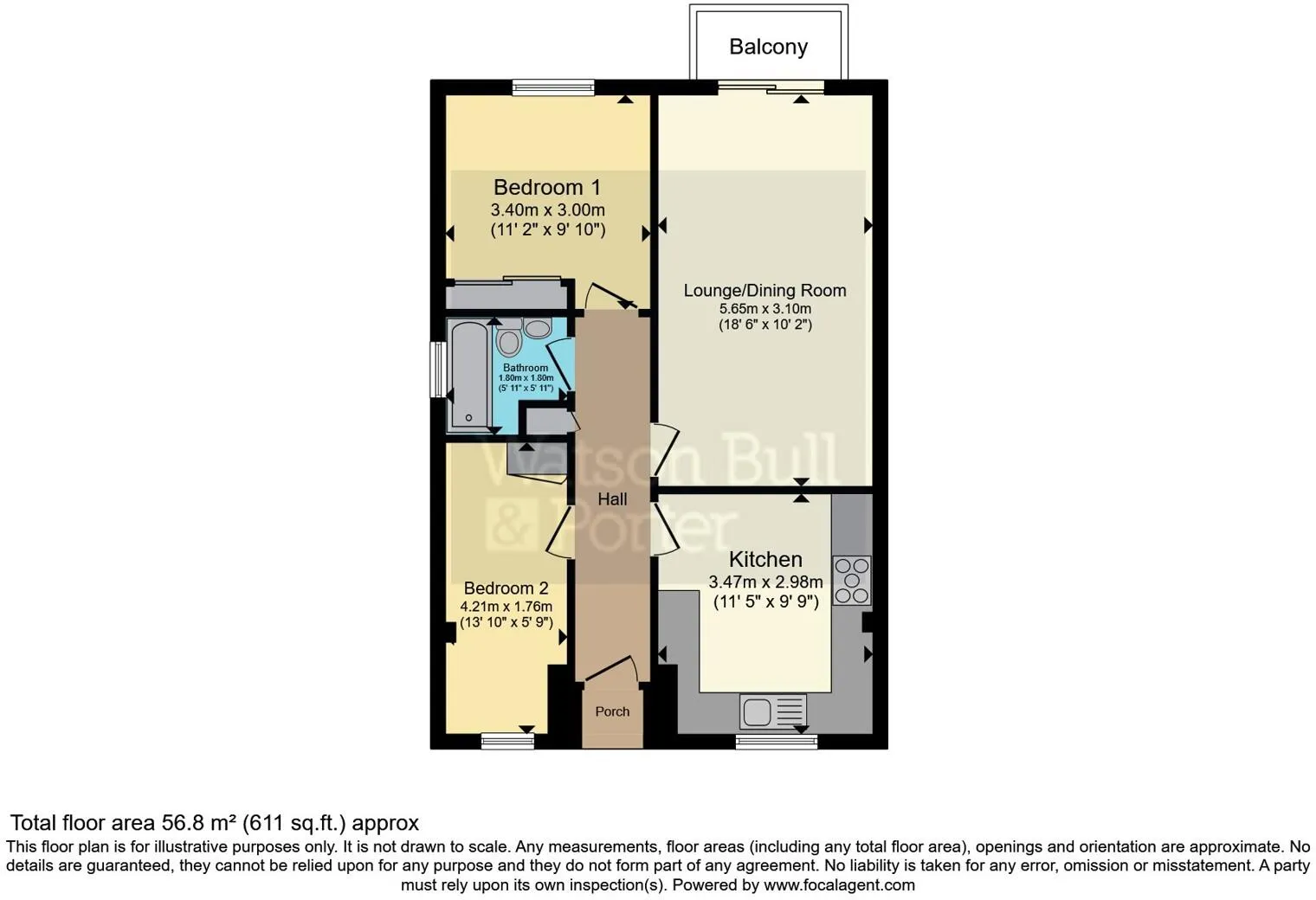 2 bed Bungalow