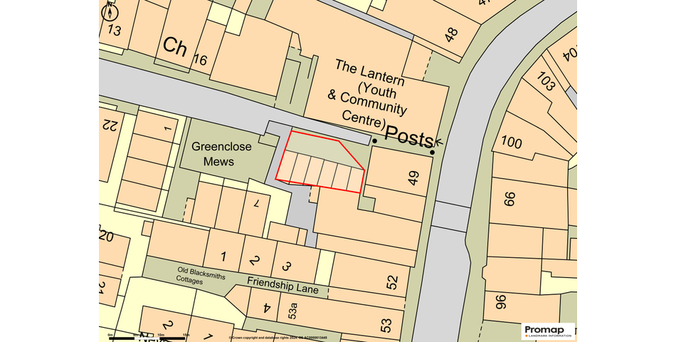 A rare opportunity to purchase a freehold block of 6 garages, all currently tenanted, situated in the centre of the town