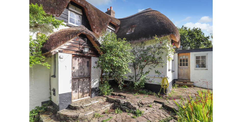 16TH CENTURY THATCHED COTTAGE THREE DOUBLE BEDROOMS SOUTH FACING REAR GARDEN SPACIOUS KITCHEN/DINER 