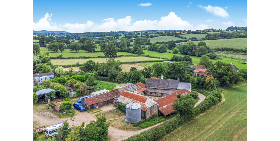 Farmhouse, Barns and Land
