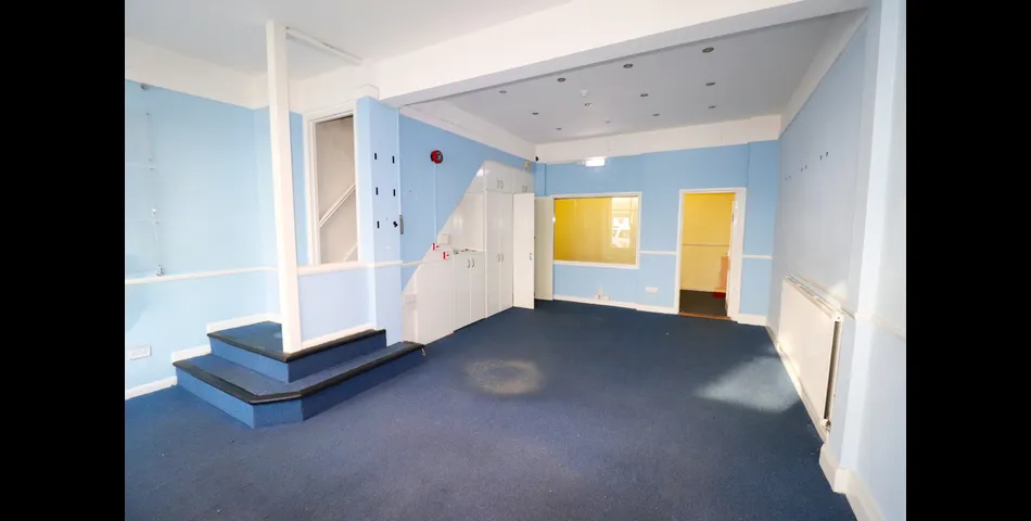 End of terrace office building