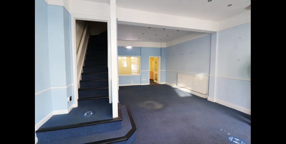 End of terrace office building