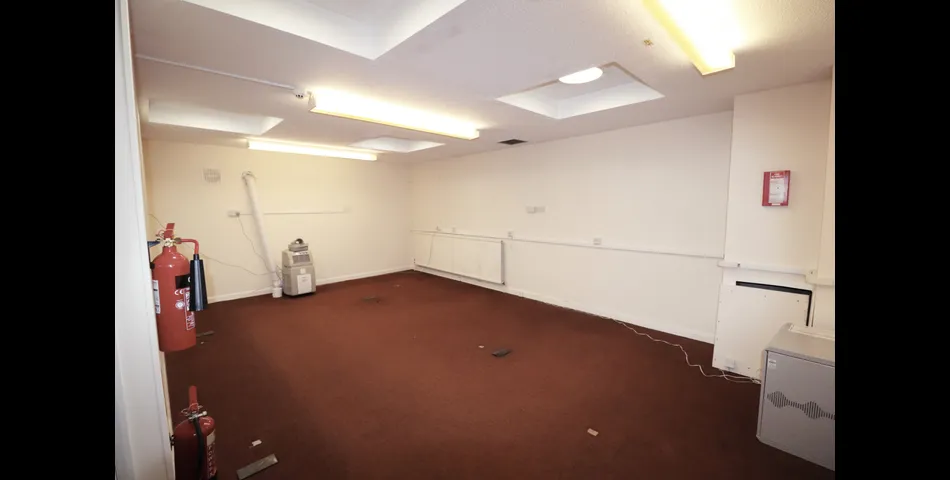 End of terrace office building