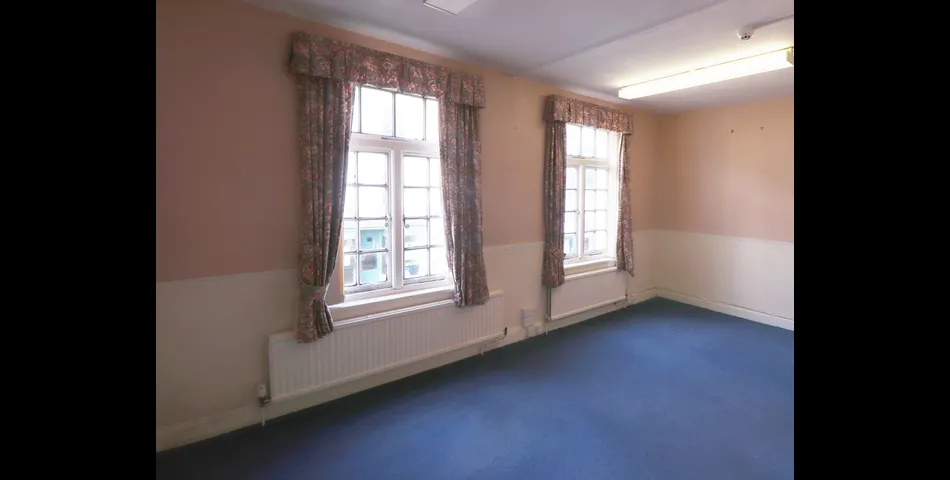 End of terrace office building