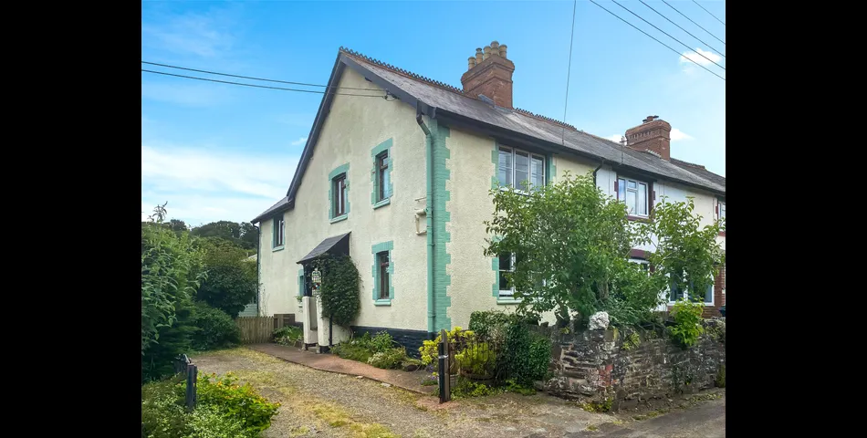 Village Location on the Edge of the Exmoor National Park 3 BedroomsPretty Garden and Parking In Need of Modernisation