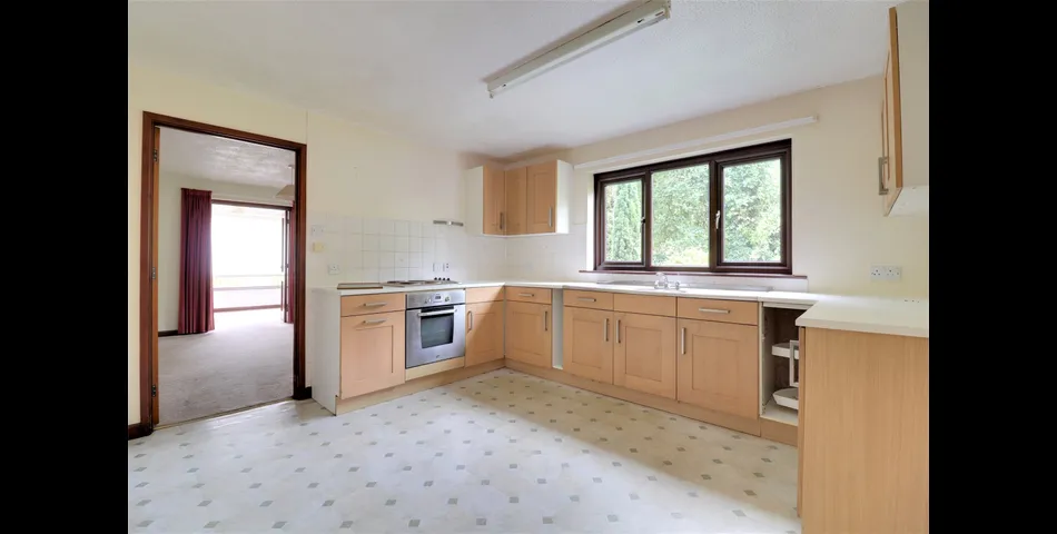 3 Bedroom detached bungalow in a peaceful village location with parking, garage and private wraparound gardens