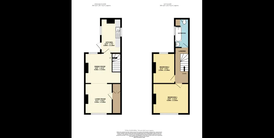 TWO BEDROOM END OF TERRACEREQUIRES FULL MODERNISATION PERIOD PROPERTY IN BIDEFORD