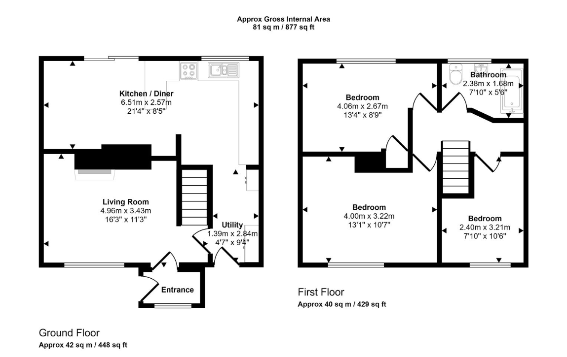 3 bed Semi-Detached