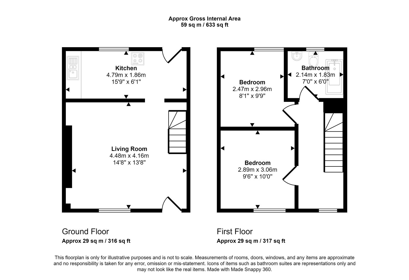 5 bed Terraced