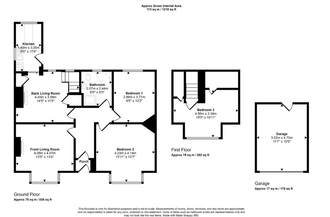 3 bed Detached Bungalow