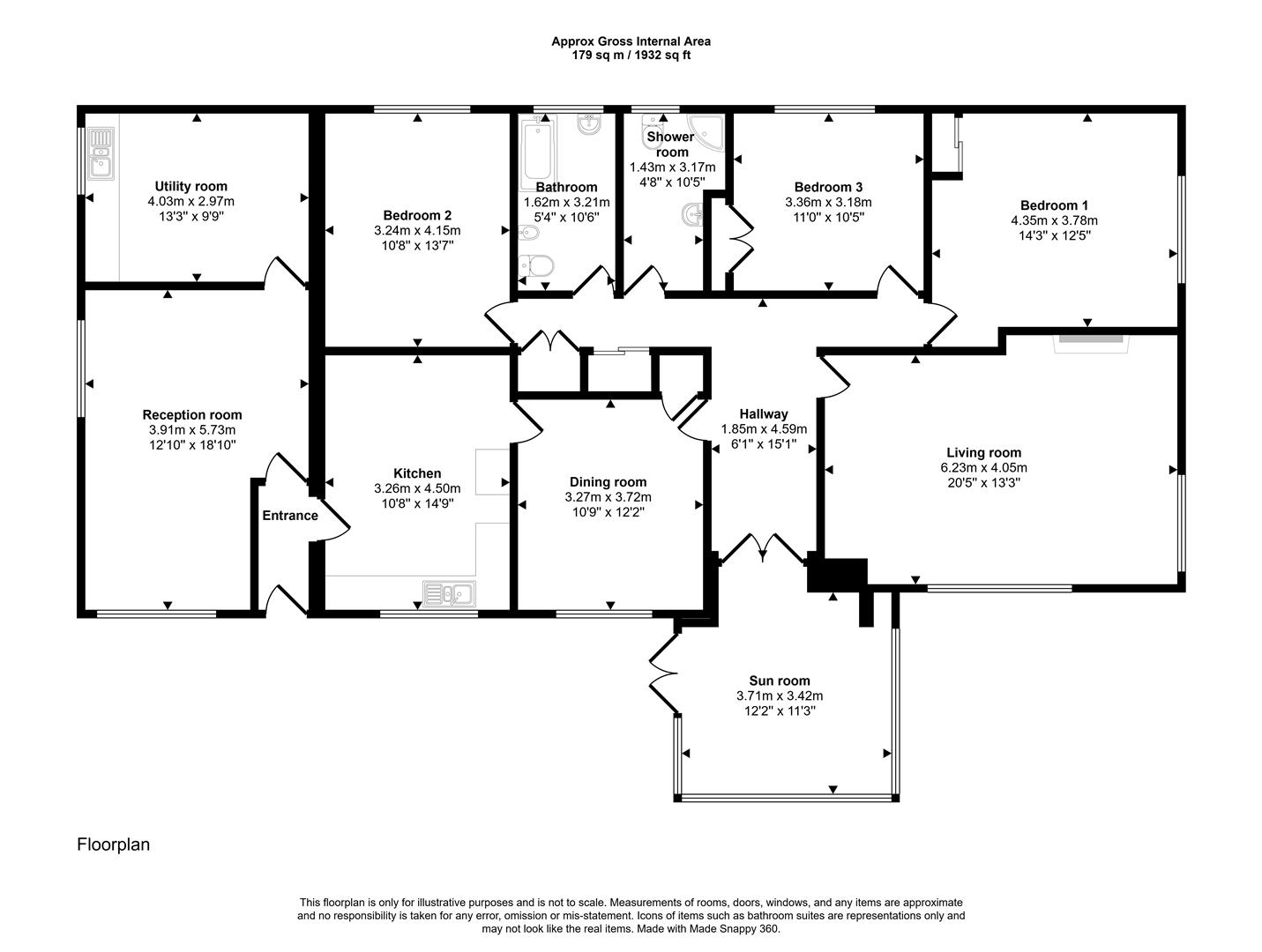 4 bed Detached Bungalow