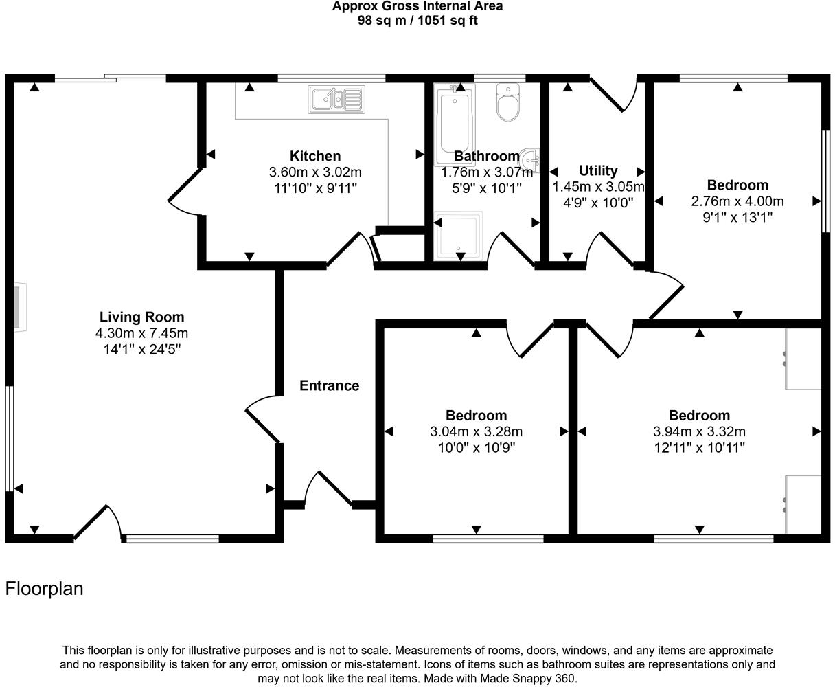3 bed Detached Bungalow