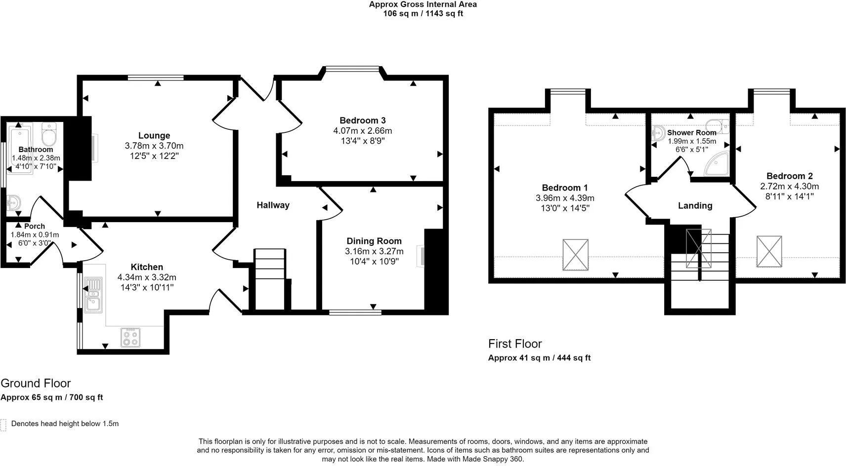 3 bed Detached