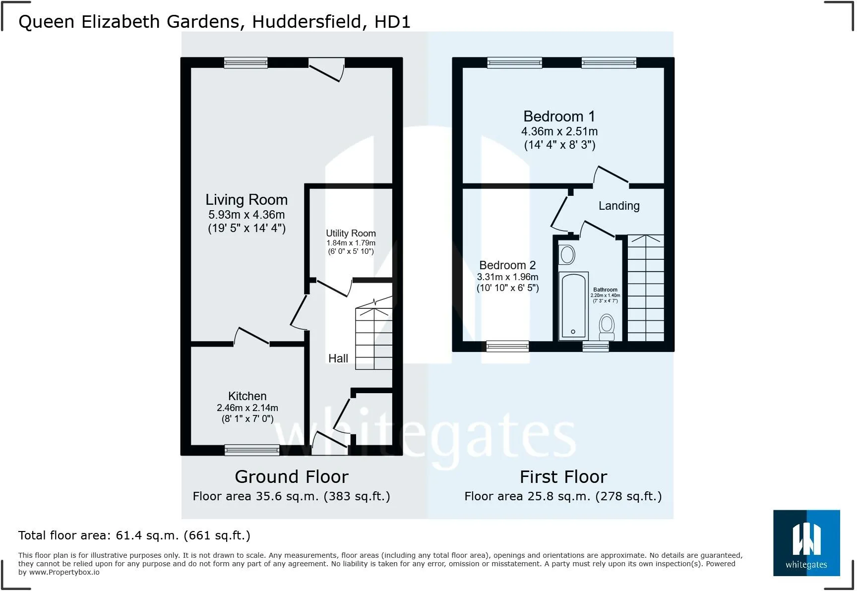 2 bed House