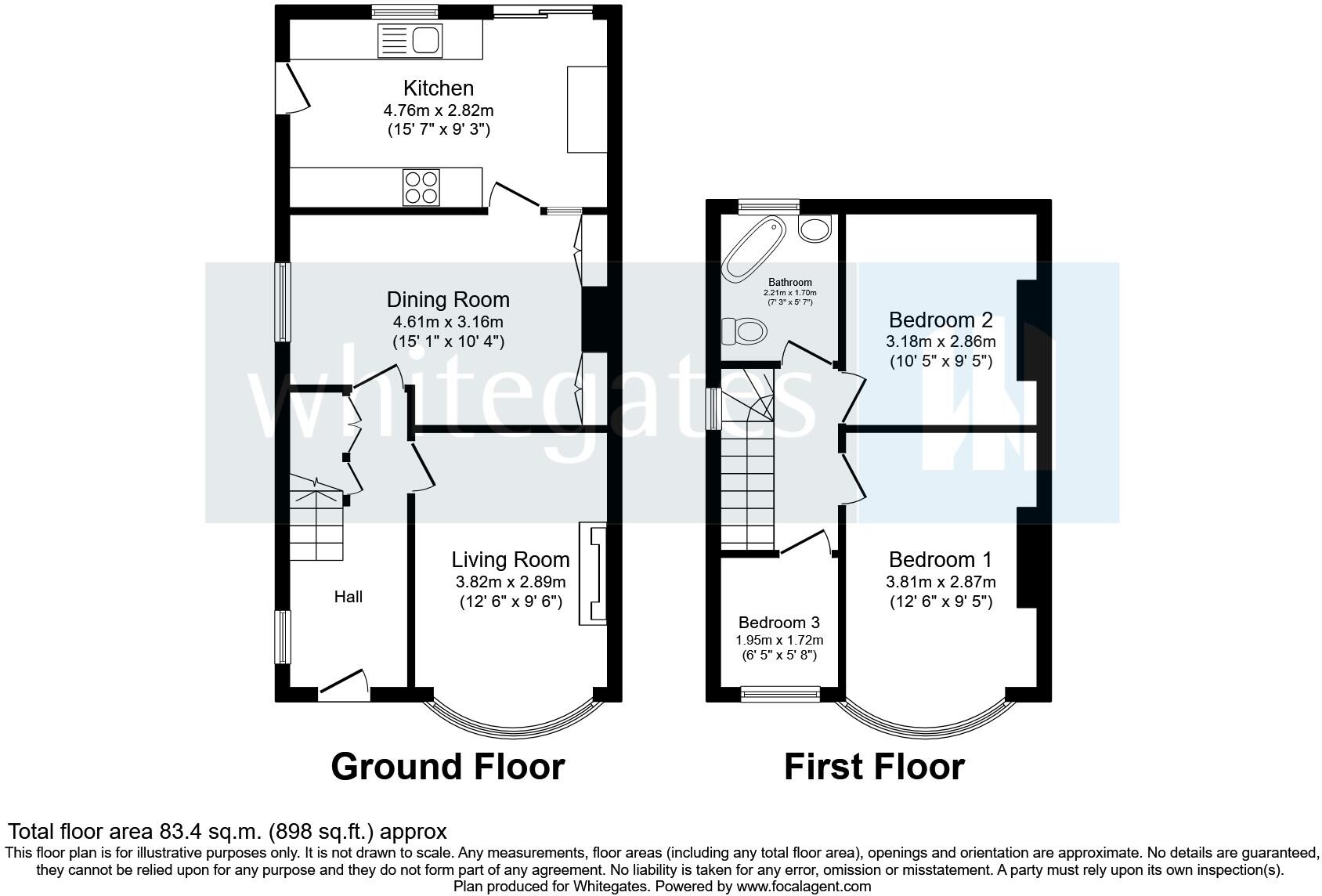 3 bed House