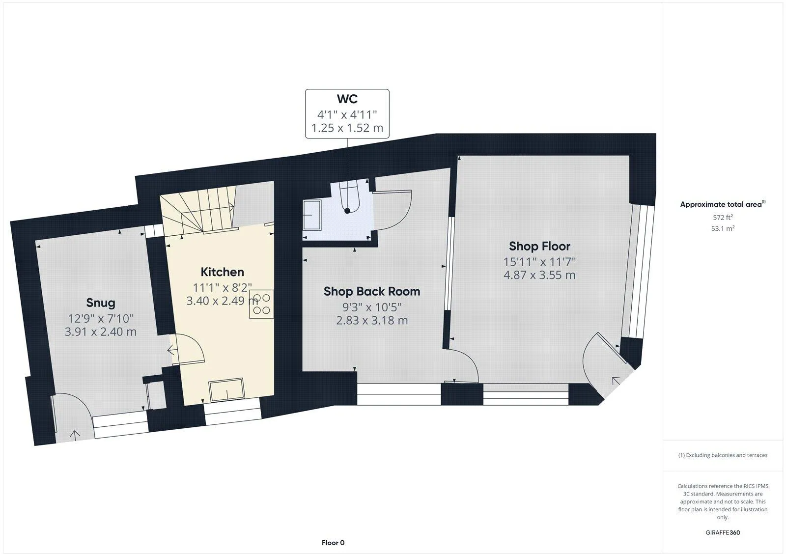 2 bed Shop
