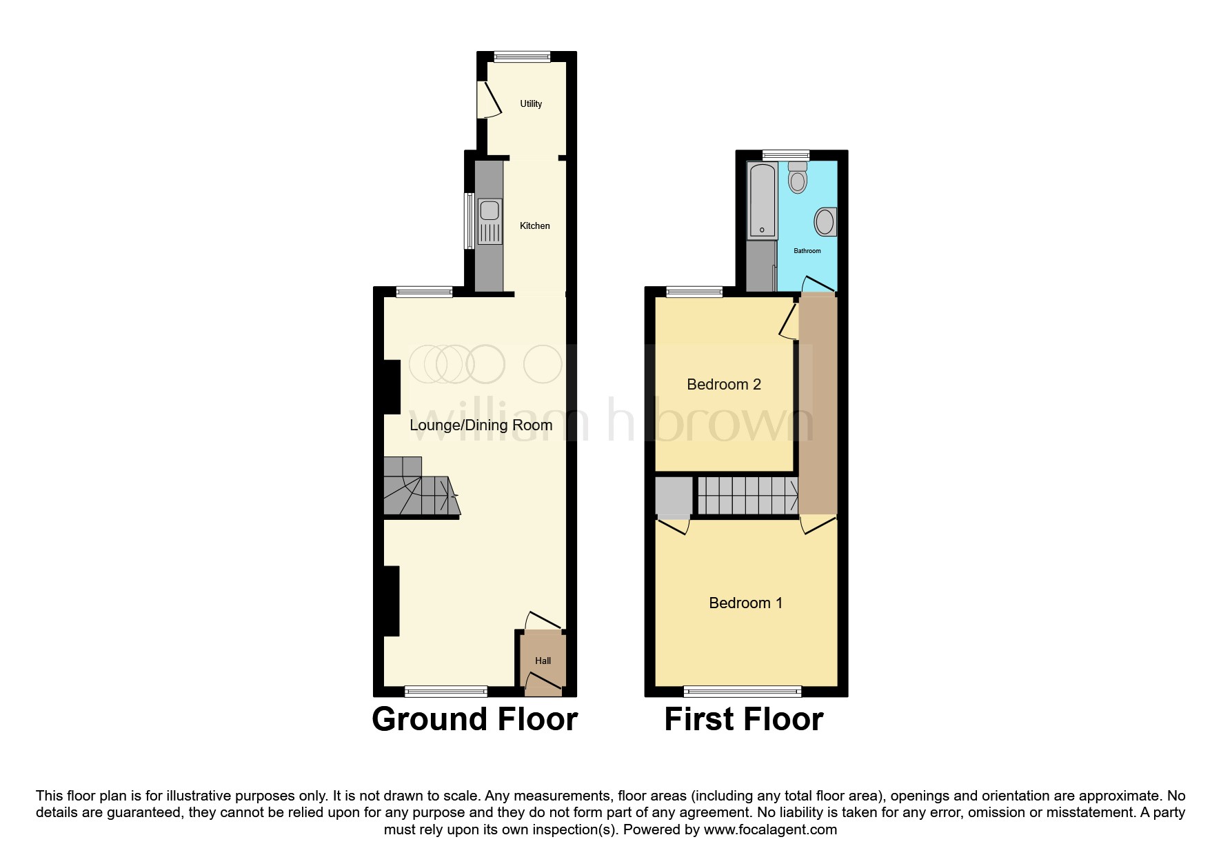 2 bed End of Terrace