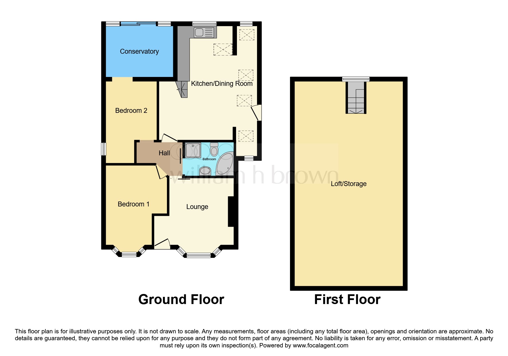 2 bed Detached Bungalow