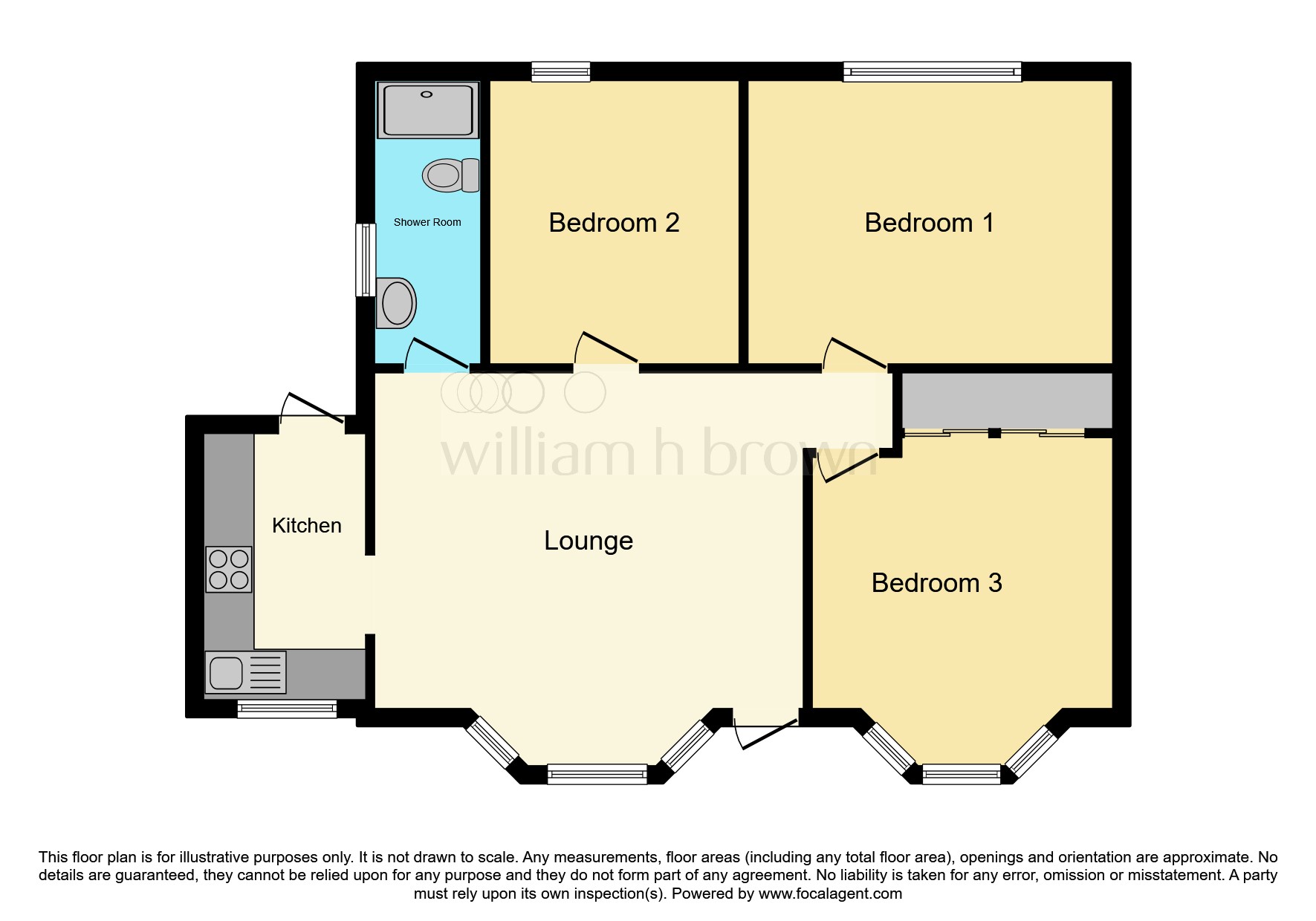 3 bed Bungalow