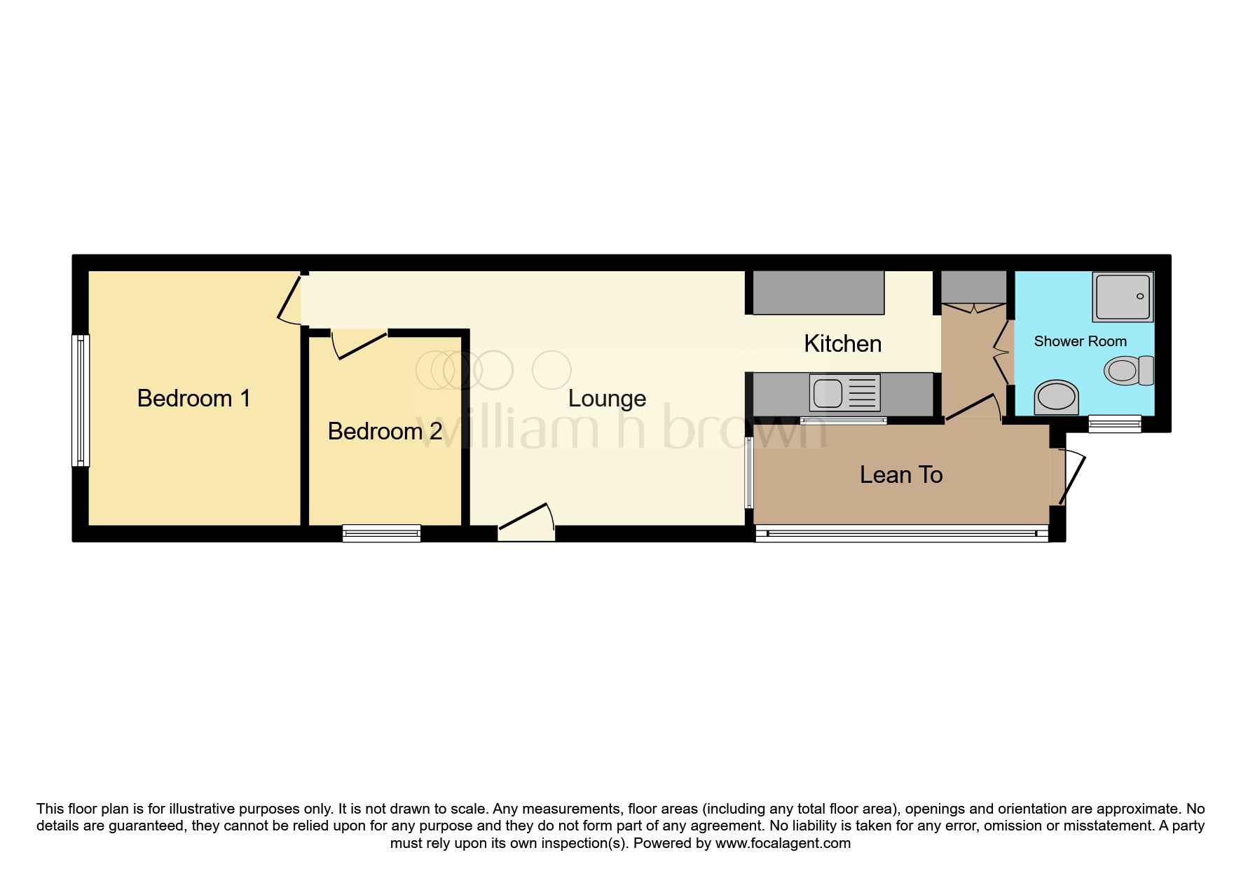 2 bed Detached Bungalow