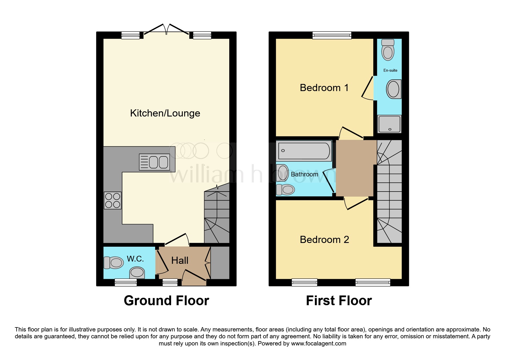 2 bed Semi-Detached