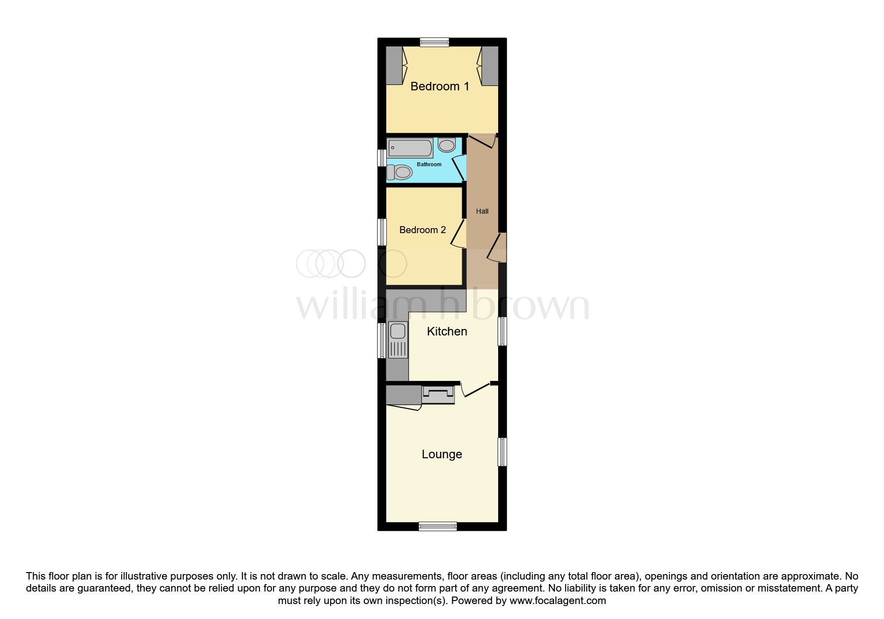 2 bed Park Home