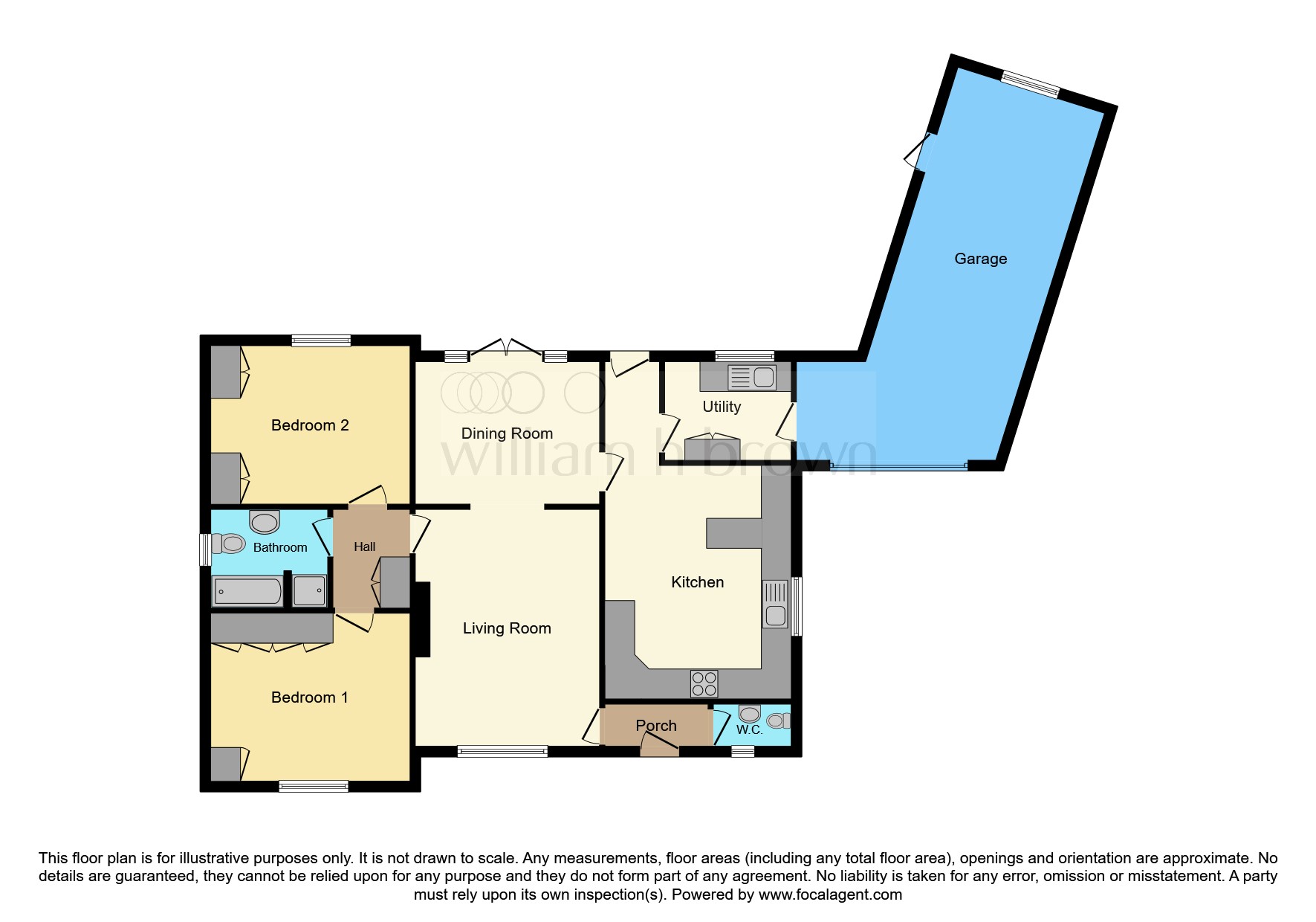 2 bed Detached Bungalow