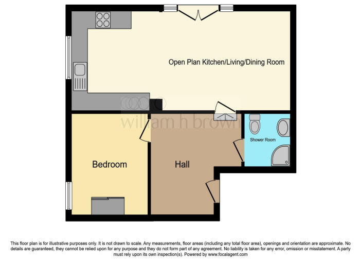 1 bed Semi-Detached