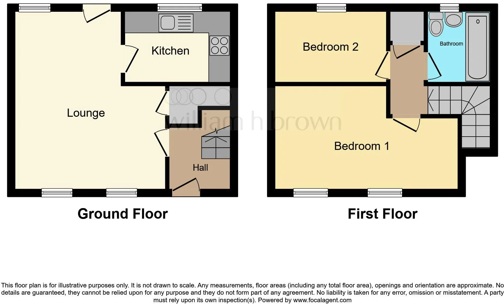2 bed End of Terrace